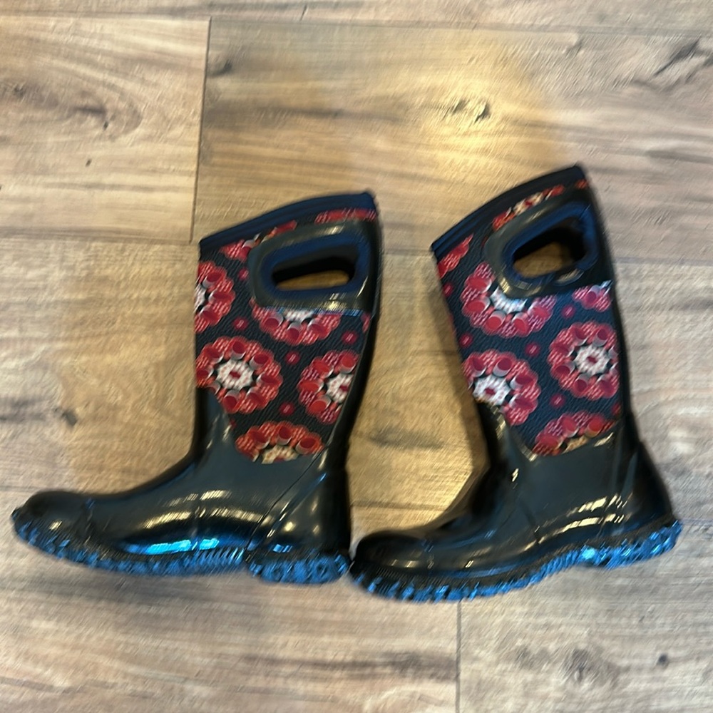 BOGS North Hampton Kaleidoscope Boot Winter Snow Boots Toddler Girls 12